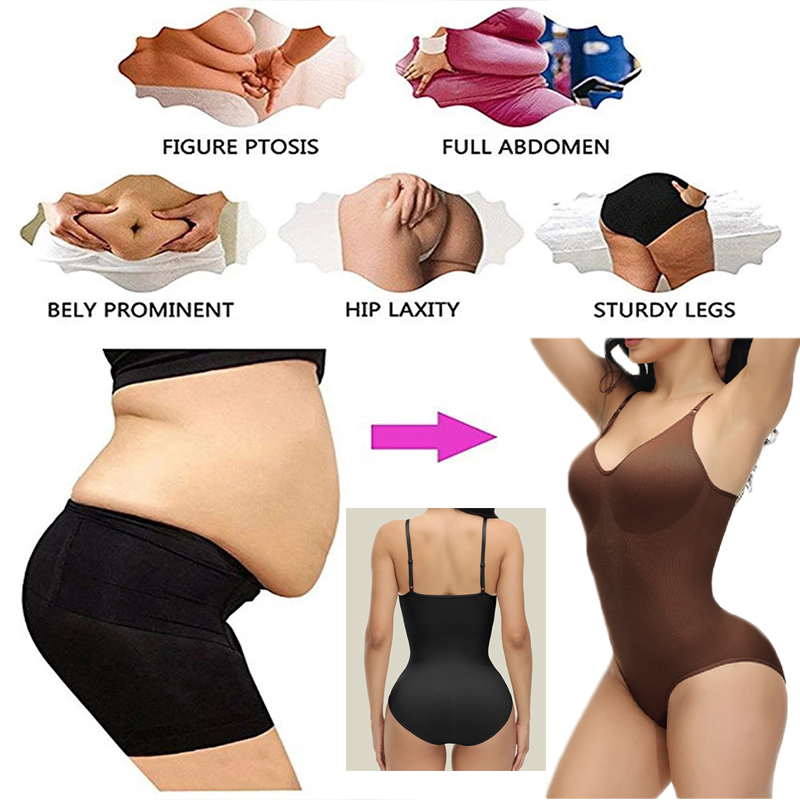 GUUDIA Bodys mit V-Ausschnitt  – Shapewear Bodysuit Firm Bewertung und Preis