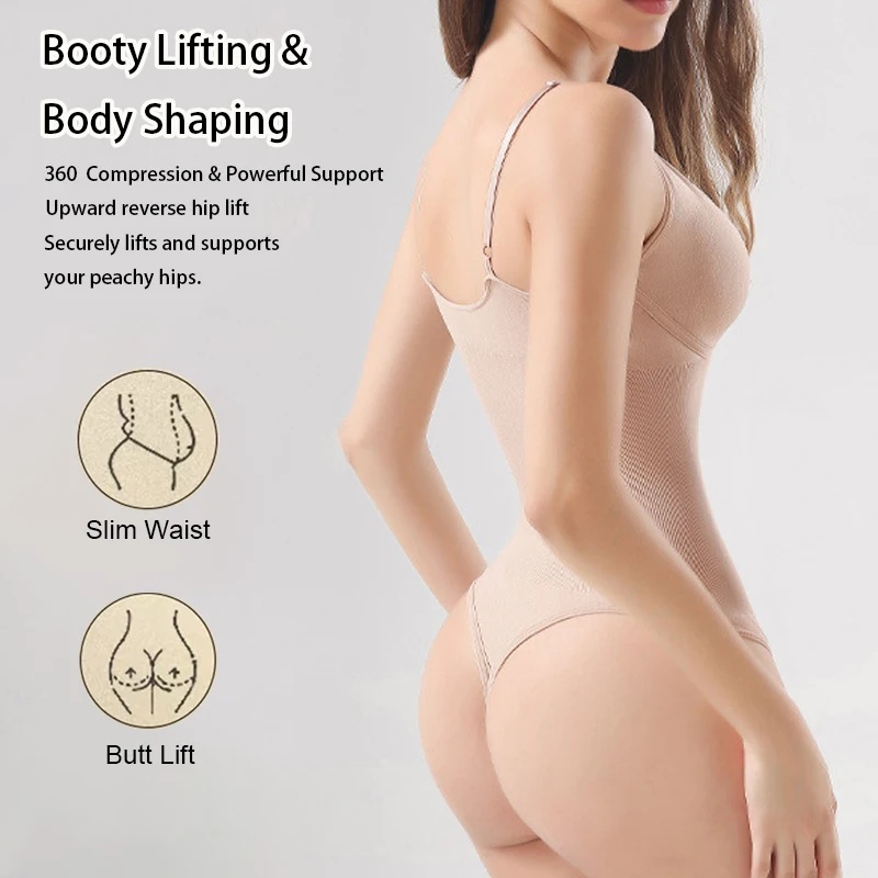 Damen Rückenfreier Bodysuit Sh – Shapewear Bodysuit Firm Bewertung und Preis